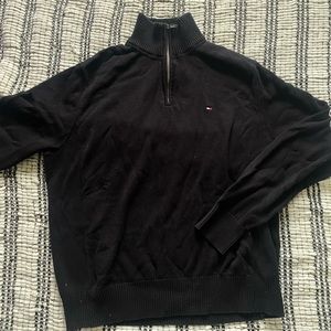 Tommy Hilfiger turtleneck quarter zip sweater